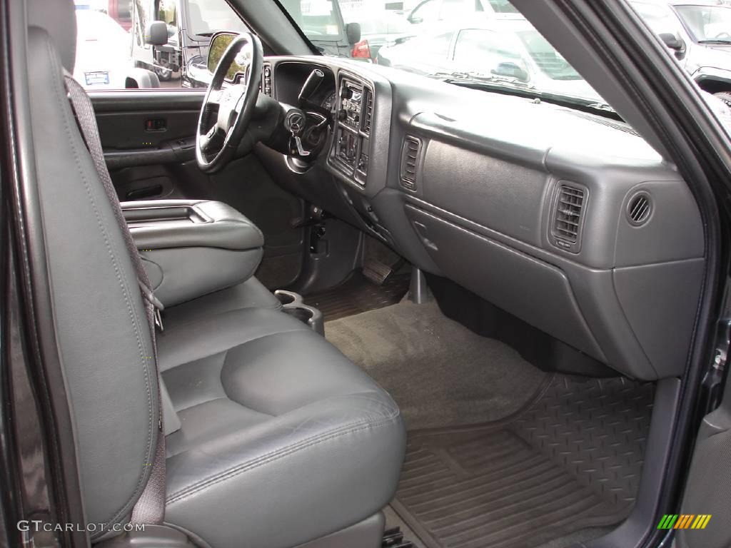 2004 Silverado 1500 Z71 Regular Cab 4x4 - Dark Gray Metallic / Dark Charcoal photo #11