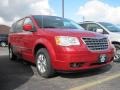 2010 Inferno Red Crystal Pearl Chrysler Town & Country Touring  photo #3
