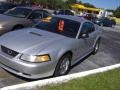 2000 Silver Metallic Ford Mustang GT Coupe  photo #1