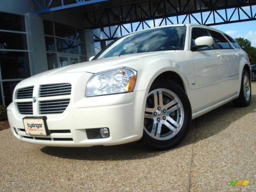 Cool Vanilla White Dodge Magnum