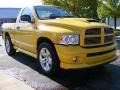 Solar Yellow 2005 Dodge Ram 1500 SLT Rumble Bee Regular Cab Exterior