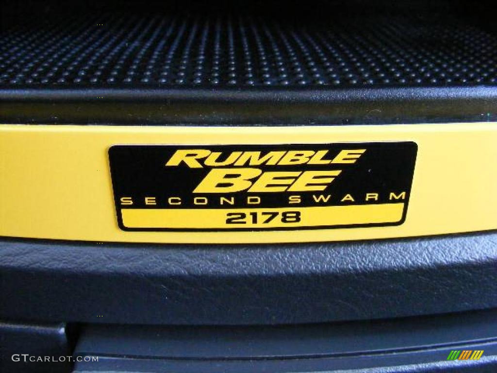 2005 Dodge Ram 1500 SLT Rumble Bee Regular Cab Marks and Logos Photo #19023610