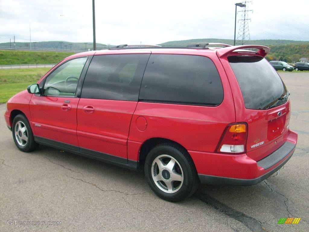 2001 Windstar SE Sport - Bright Red Metallic / Medium Graphite photo #17