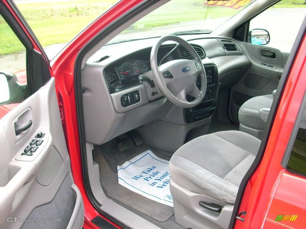 2001 Windstar SE Sport - Bright Red Metallic / Medium Graphite photo #20