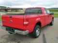 2007 Bright Red Ford F150 XLT SuperCab 4x4  photo #12