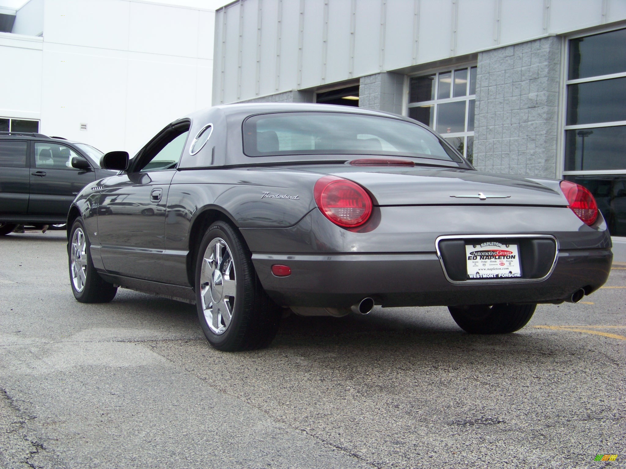 2003 Thunderbird Premium Roadster - Mountain Shadow Grey / Black Ink photo #7