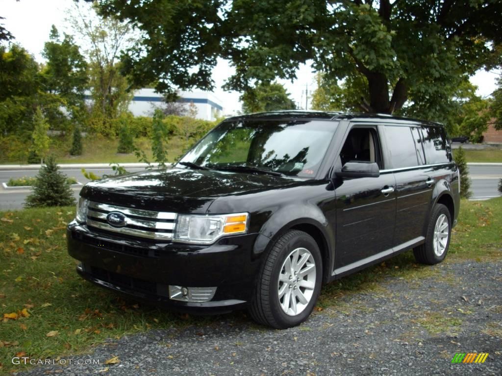 2009 Flex SEL AWD - Black / Charcoal Black photo #1