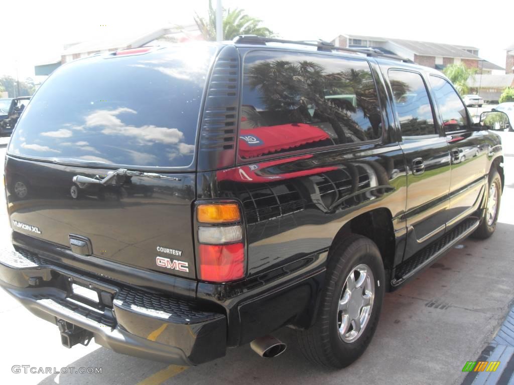 2004 Yukon XL Denali AWD - Onyx Black / Sandstone photo #3