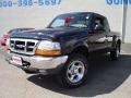 1999 Black Clearcoat Ford Ranger XLT Extended Cab 4x4  photo #1