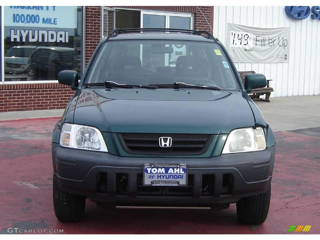 1999 CR-V EX 4WD - Clover Green Pearl / Charcoal photo #8