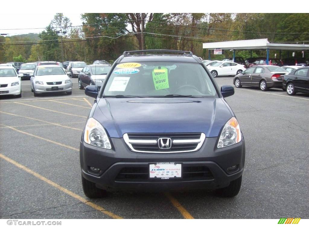 2004 CR-V EX 4WD - Eternal Blue Pearl / Black photo #3