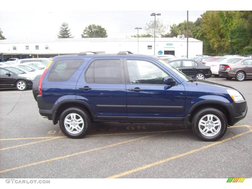 2004 CR-V EX 4WD - Eternal Blue Pearl / Black photo #20