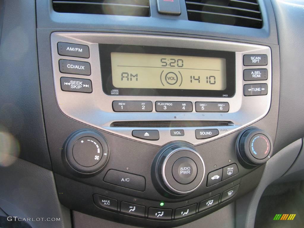 2006 Accord LX Sedan - Alabaster Silver Metallic / Gray photo #12