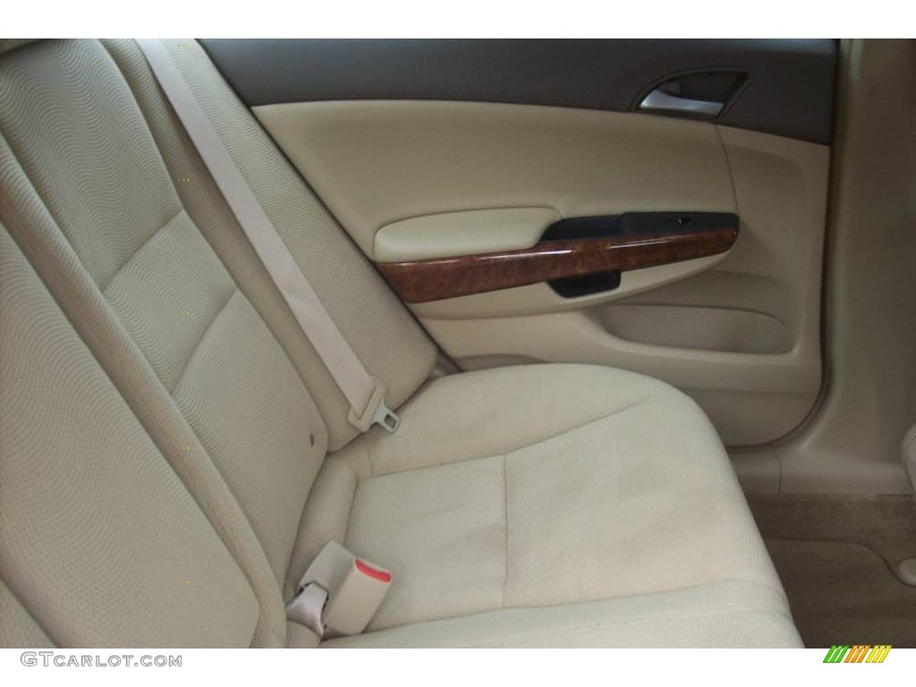 2008 Accord EX V6 Sedan - Bold Beige Metallic / Ivory photo #15