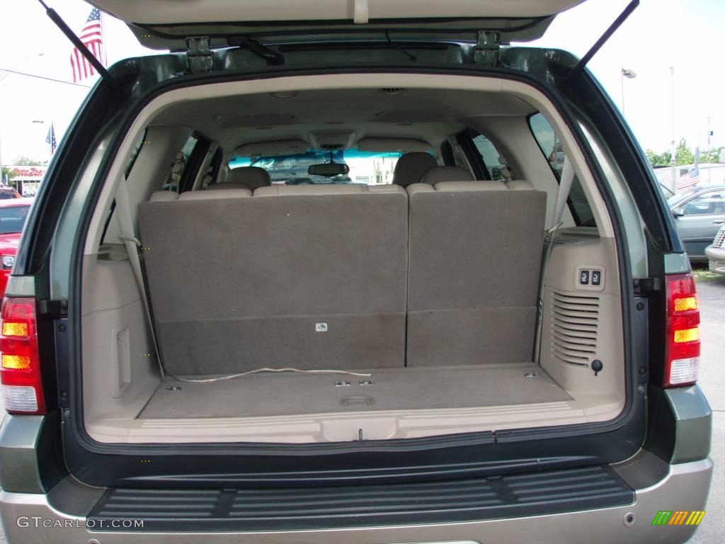 2003 Expedition Eddie Bauer 4x4 - Estate Green Metallic / Medium Parchment photo #5