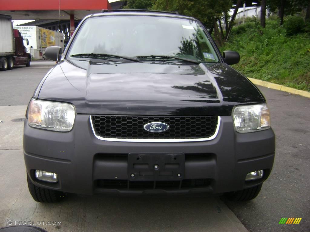 2003 Escape XLT V6 4WD - Black Clearcoat / Medium Dark Flint photo #2
