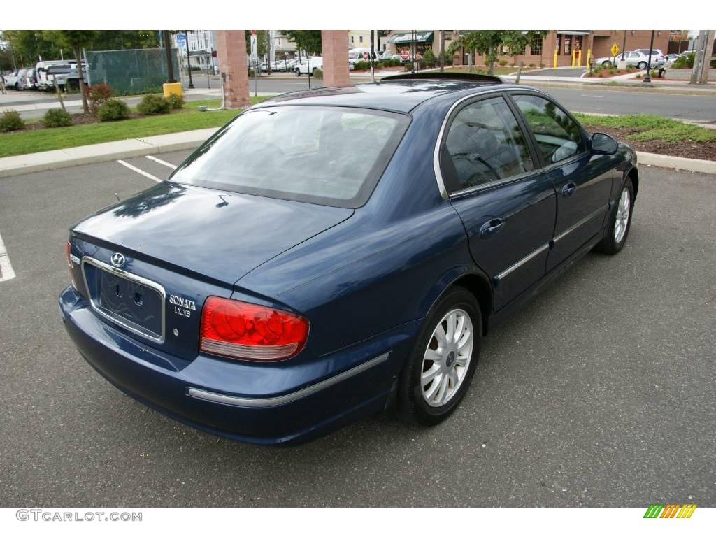 2002 Ardor Blue Hyundai Sonata LX V6 19005109 Photo 4