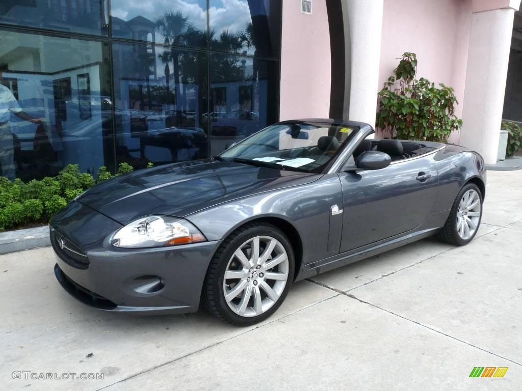 2007 Slate Grey Metallic Jaguar XK XK8 Convertible 18998549 GTCarLot