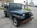 1995 Emerald Green Pearl Jeep Wrangler S 4x4  photo #4