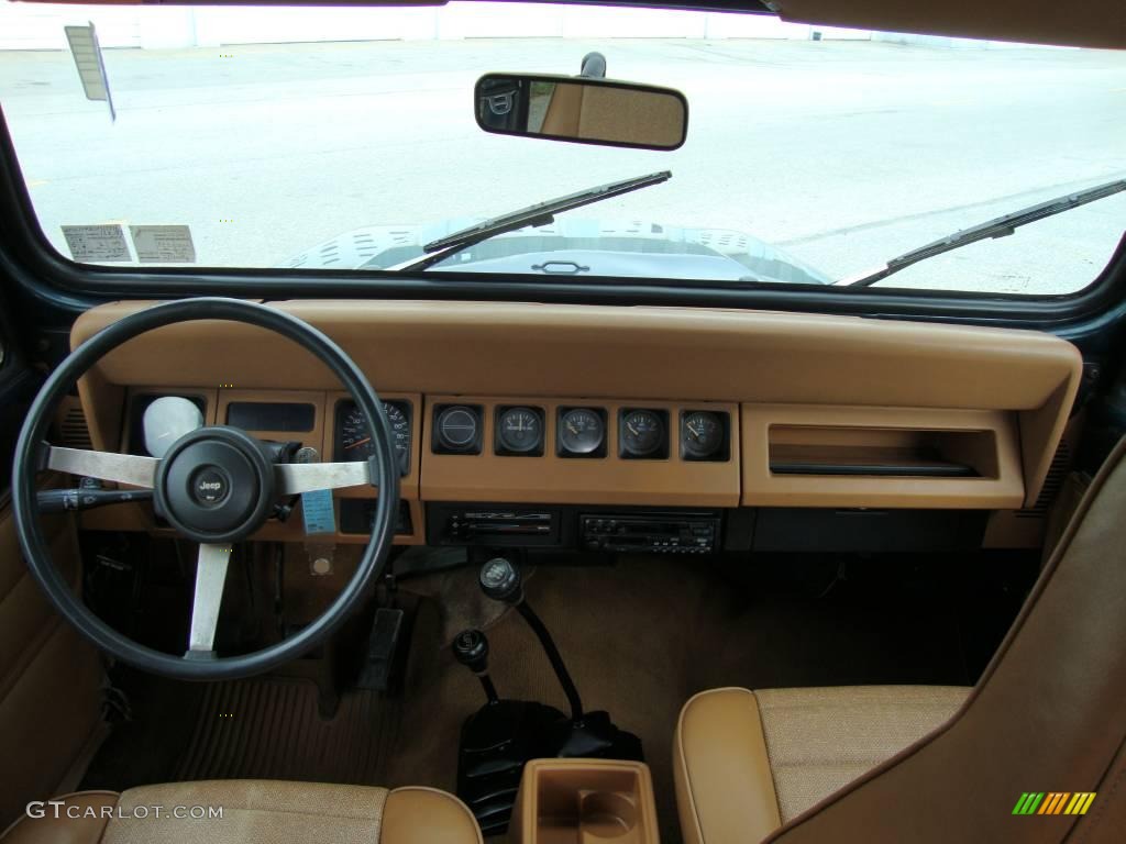 1995 Wrangler S 4x4 - Emerald Green Pearl / Spice Beige photo #21