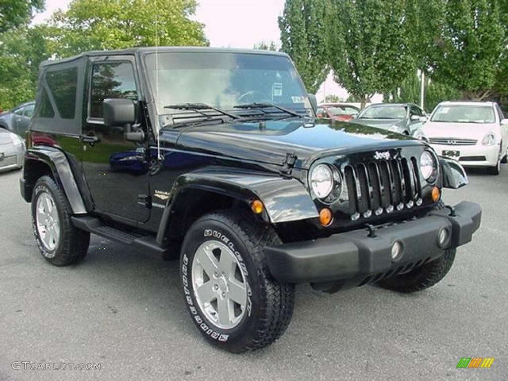 Black Jeep Wrangler