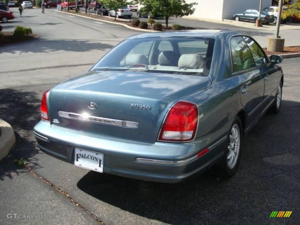 2002 XG350 Sedan - Celadon Green / Beige photo #4