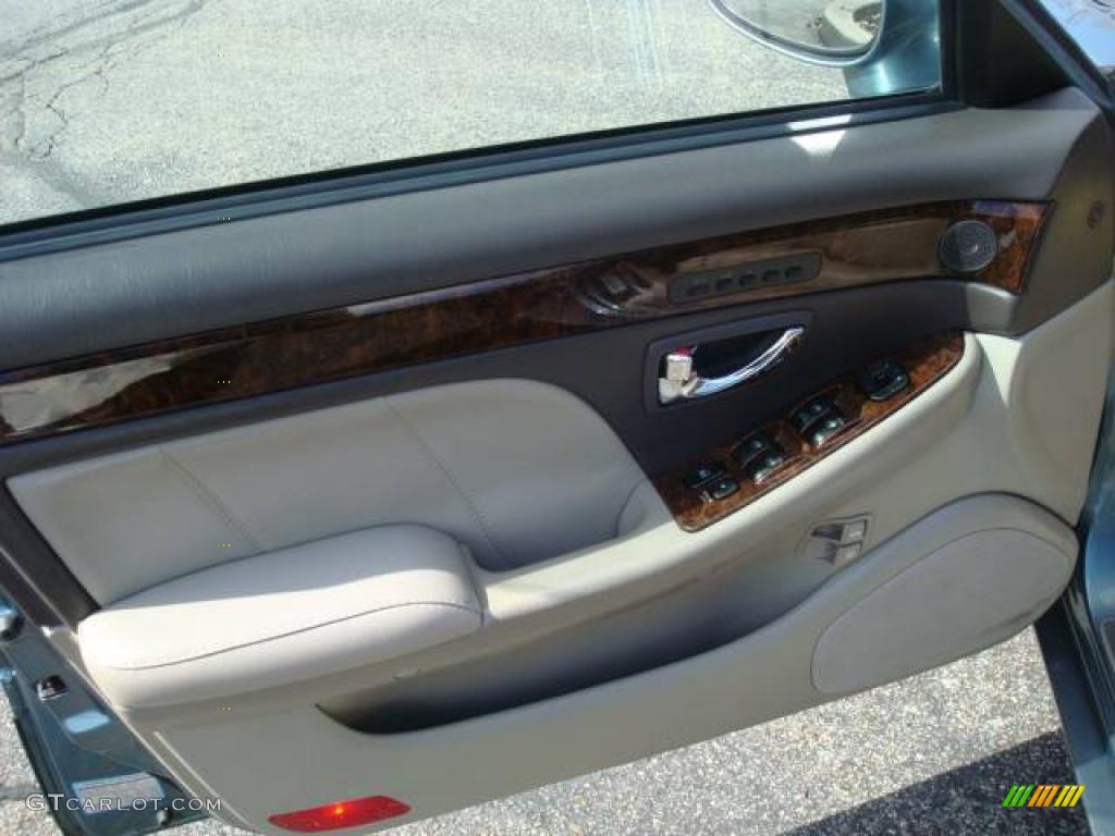 2002 XG350 Sedan - Celadon Green / Beige photo #11