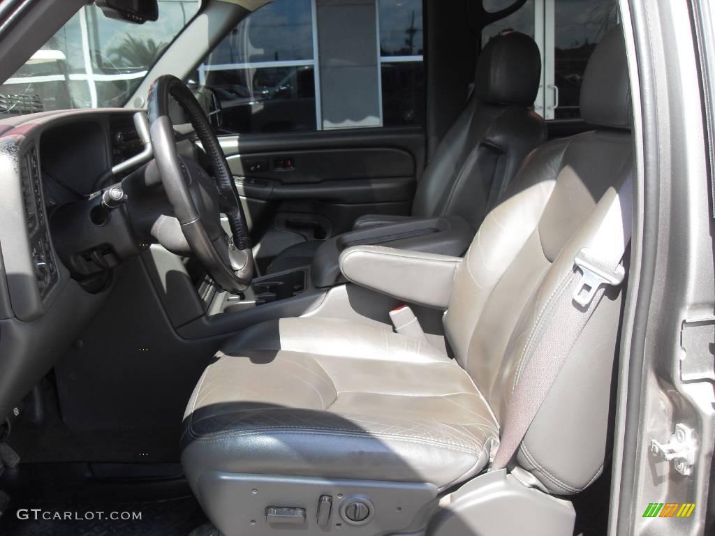 2006 Sierra 1500 SLT Crew Cab 4x4 - Stealth Gray Metallic / Dark Pewter photo #11
