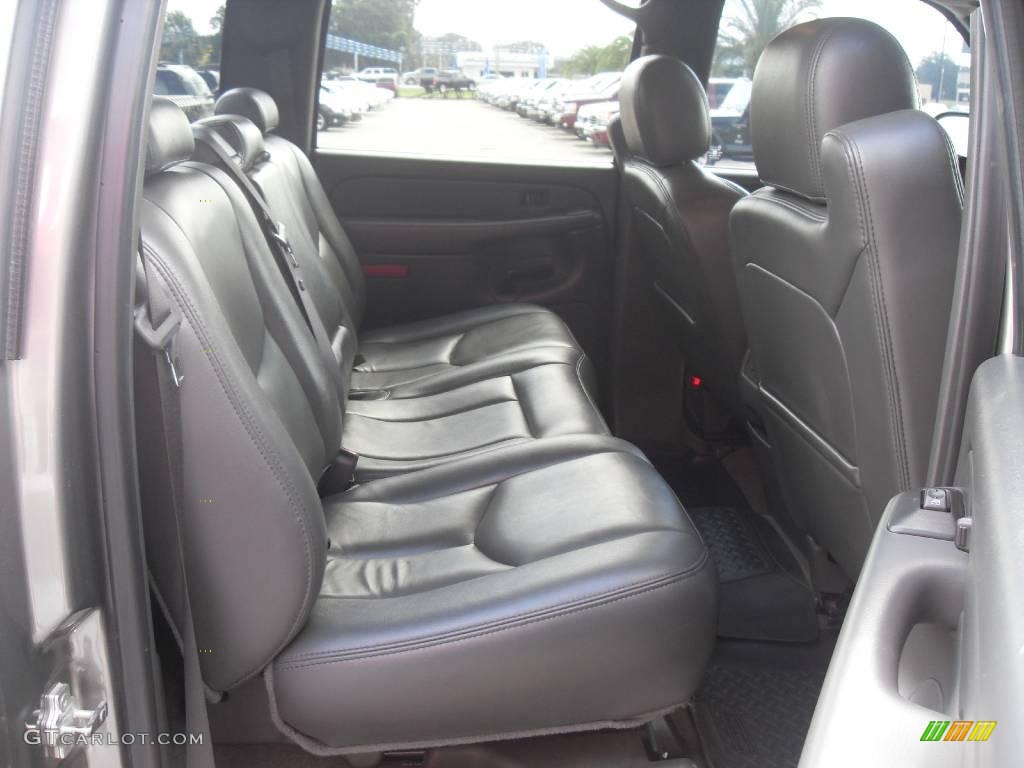 2006 Sierra 1500 SLT Crew Cab 4x4 - Stealth Gray Metallic / Dark Pewter photo #12