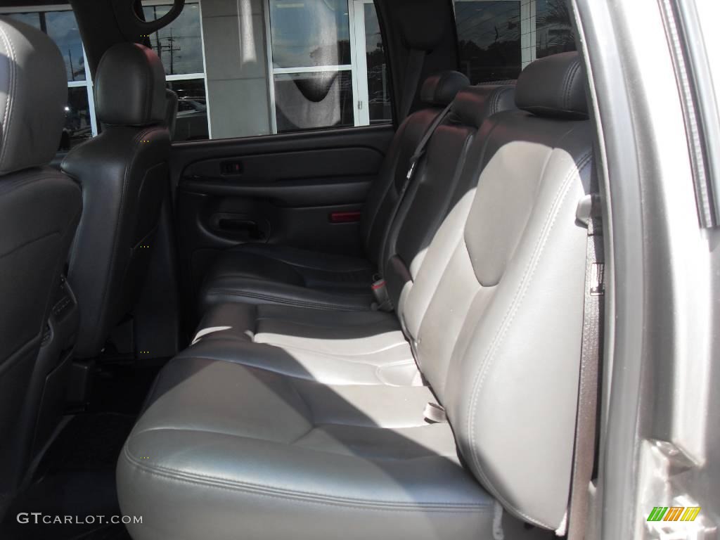 2006 Sierra 1500 SLT Crew Cab 4x4 - Stealth Gray Metallic / Dark Pewter photo #15