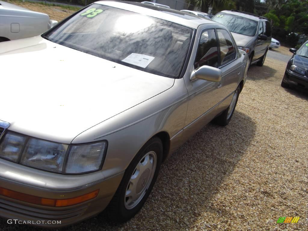 1993 LS 400 - Champagne Metallic / Tan Leather photo #1