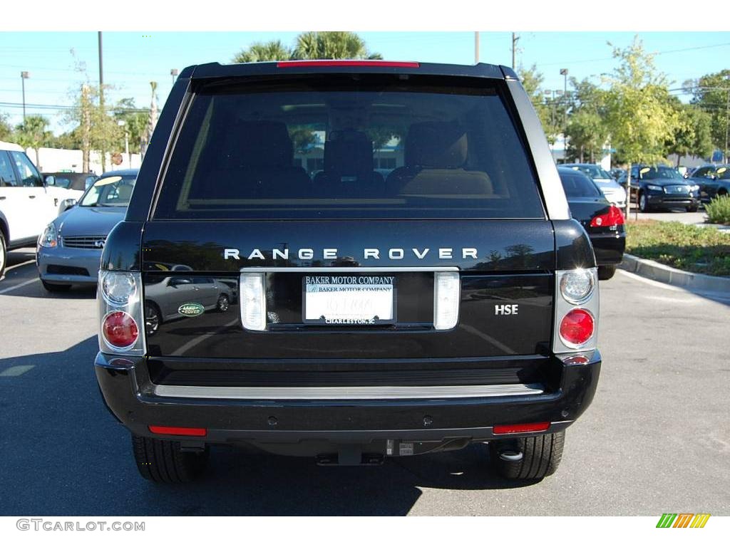 2009 Range Rover HSE - Santorini Black Metallic / Ivory/Jet Black photo #19