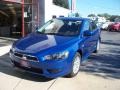 2010 Octane Blue Metallic Mitsubishi Lancer ES  photo #1