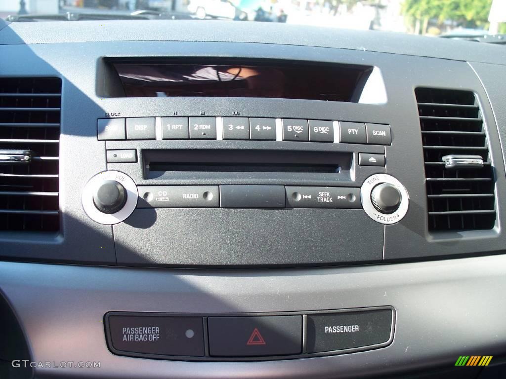 2010 Lancer ES - Octane Blue Metallic / Black photo #4