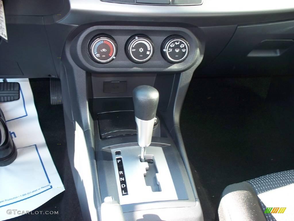 2010 Lancer ES - Octane Blue Metallic / Black photo #5