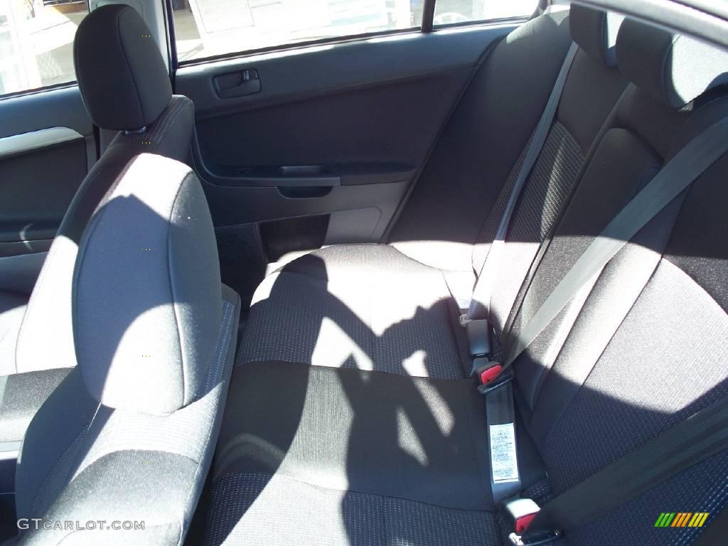 2010 Lancer ES - Octane Blue Metallic / Black photo #8