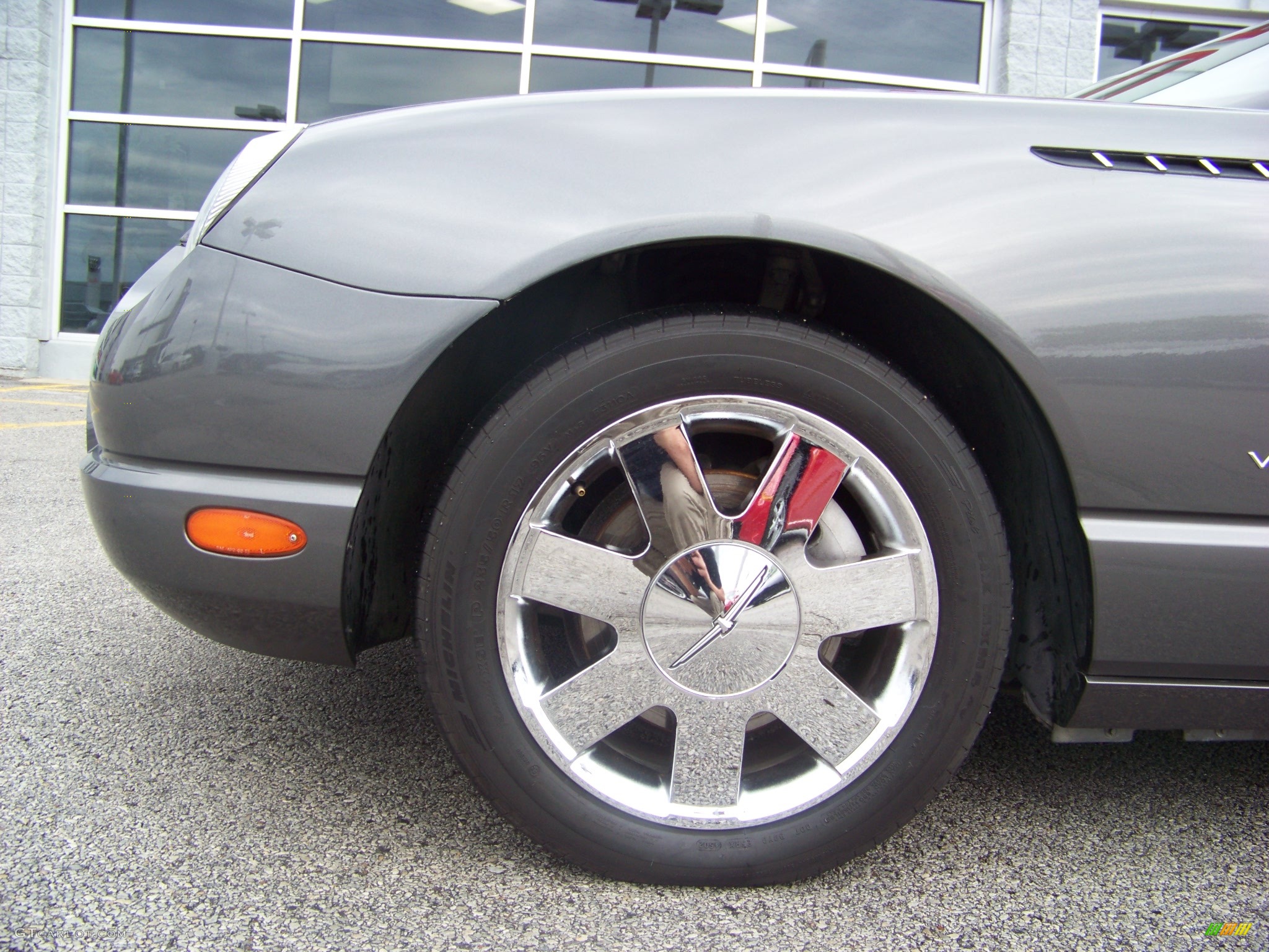 2003 Thunderbird Premium Roadster - Mountain Shadow Grey / Black Ink photo #22