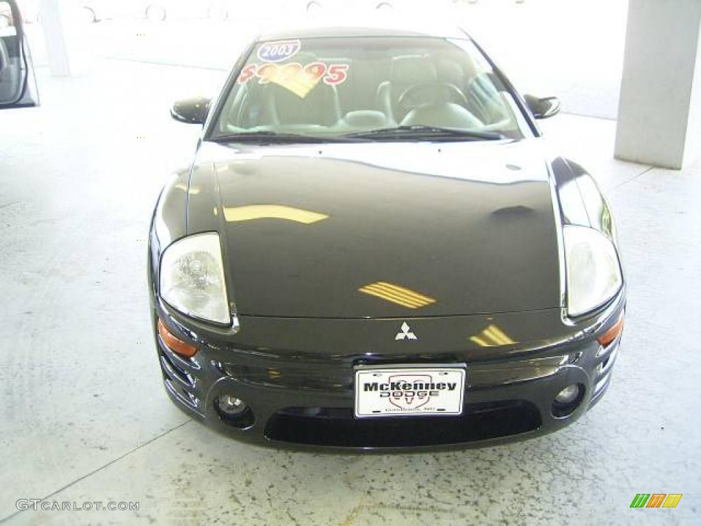 2003 Eclipse GTS Coupe - Kalapana Black / Sand Blast photo #6