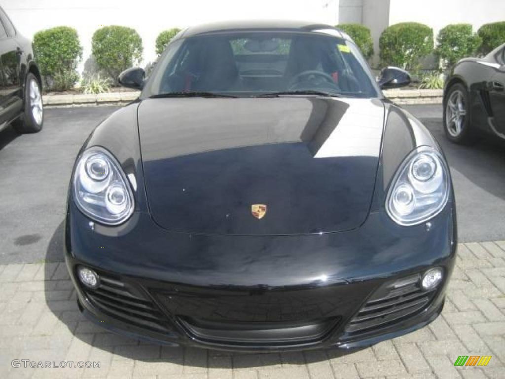 Black Porsche Cayman