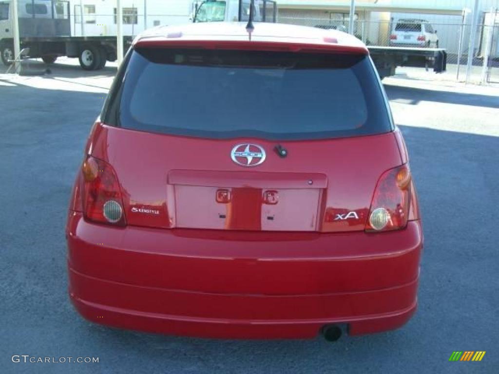 2005 xA  - Absolutely Red / Dark Charcoal photo #8