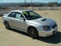 2005 Platinum Silver Metallic Subaru Impreza WRX Sedan  photo #1