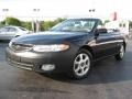 2000 Black Sand Pearl Toyota Solara SLE V6 Convertible  photo #1