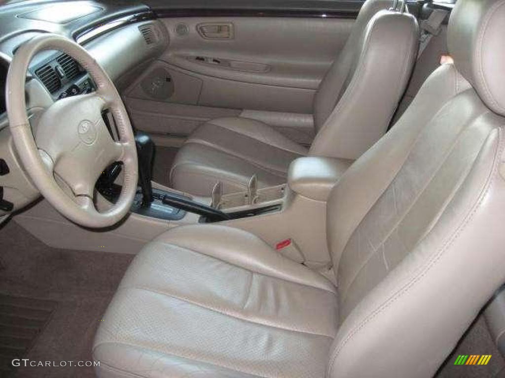 2000 Solara SLE V6 Convertible - Black Sand Pearl / Ivory photo #4