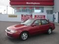 2001 Impulse Red Toyota Corolla LE  photo #1