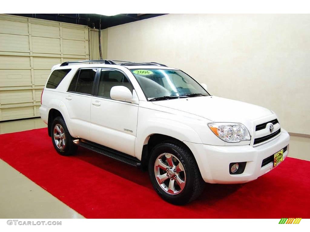 2006 4Runner Limited - Natural White / Taupe photo #1