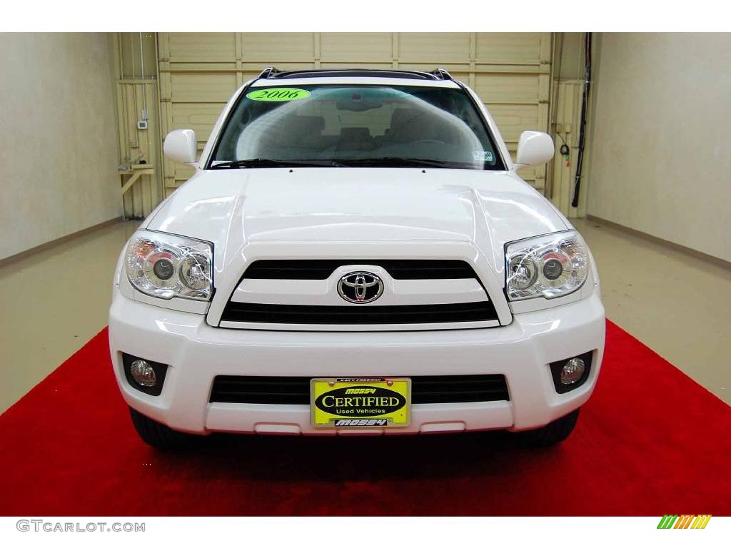 2006 4Runner Limited - Natural White / Taupe photo #13