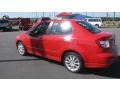 2008 Vivid Red Suzuki SX4 Sport Sedan  photo #2