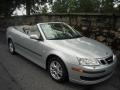 2007 Silver Metallic Saab 9-3 2.0T Convertible  photo #1