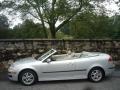 2007 Silver Metallic Saab 9-3 2.0T Convertible  photo #5