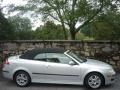 2007 Silver Metallic Saab 9-3 2.0T Convertible  photo #15